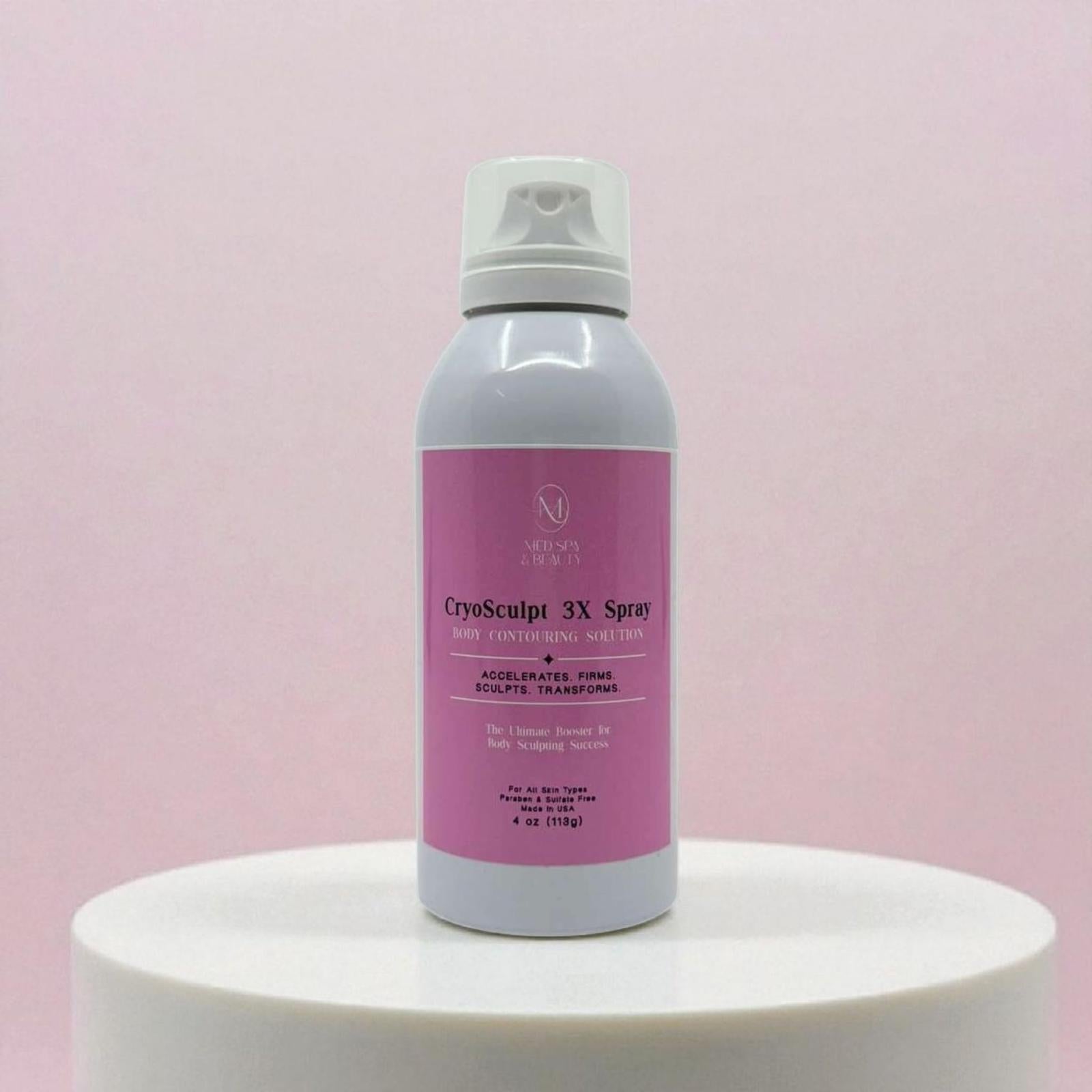 M’s CryoSculpt 3X Spray