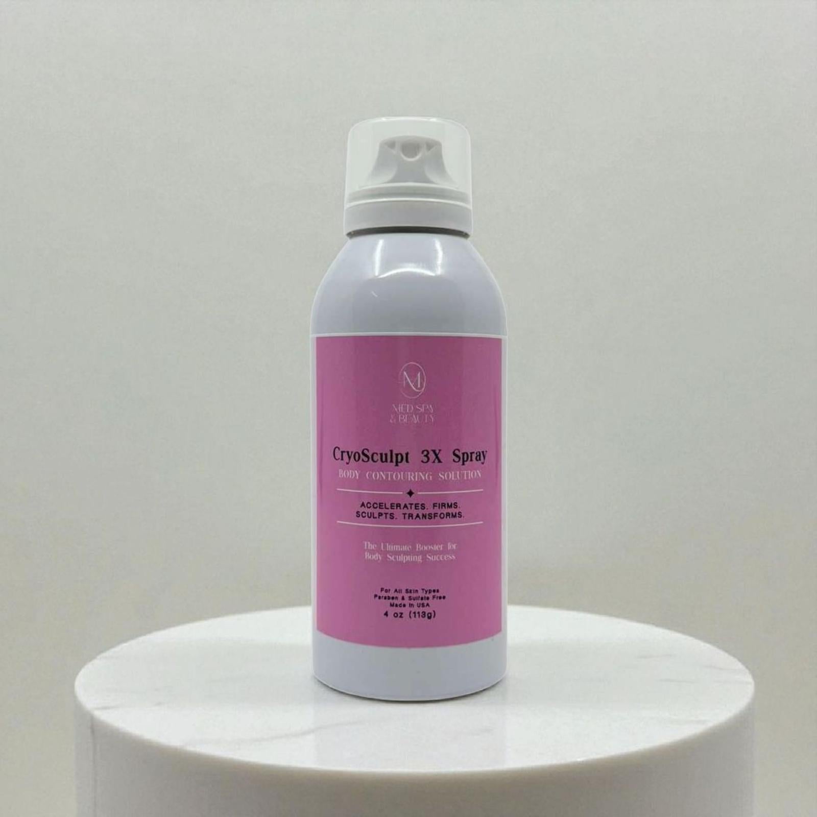 M’s CryoSculpt 3X Spray